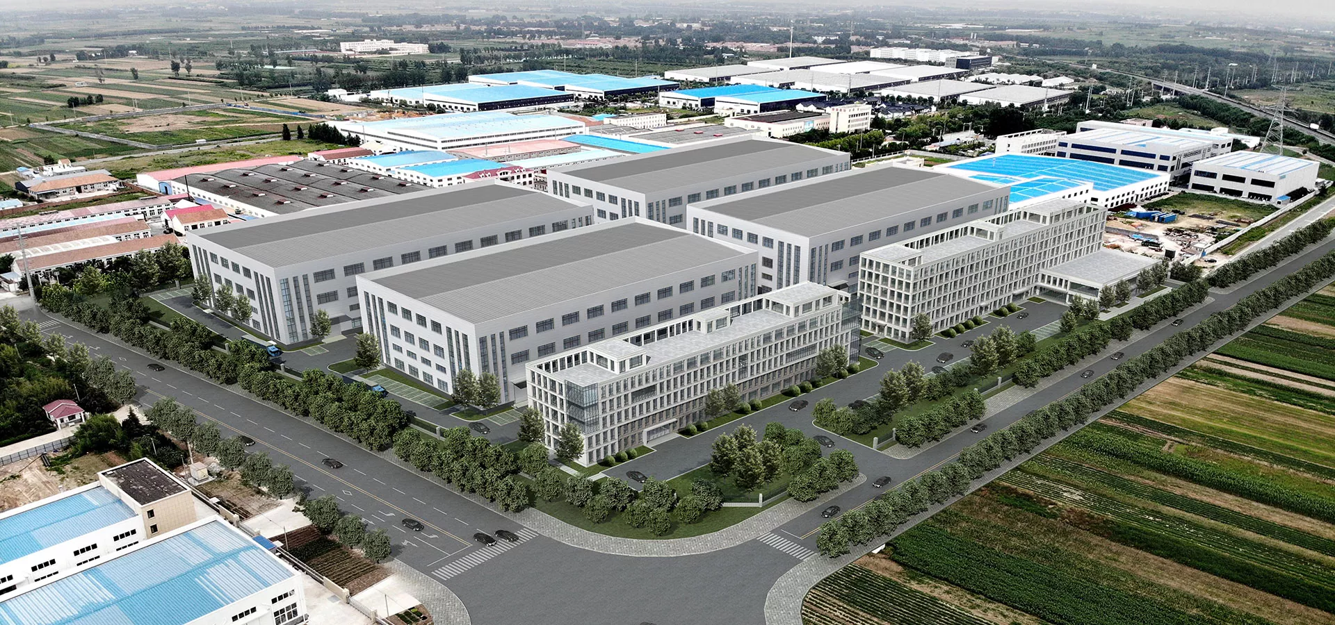 Fabrika e strukturave të çelikut në Kinë