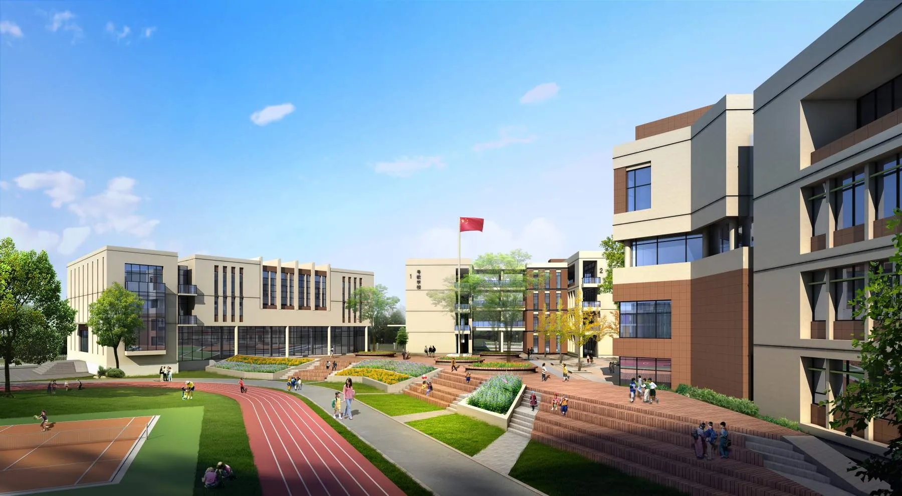 Ndërtim Çelik i Shkollës Fillore Ekonomike Bregdetare