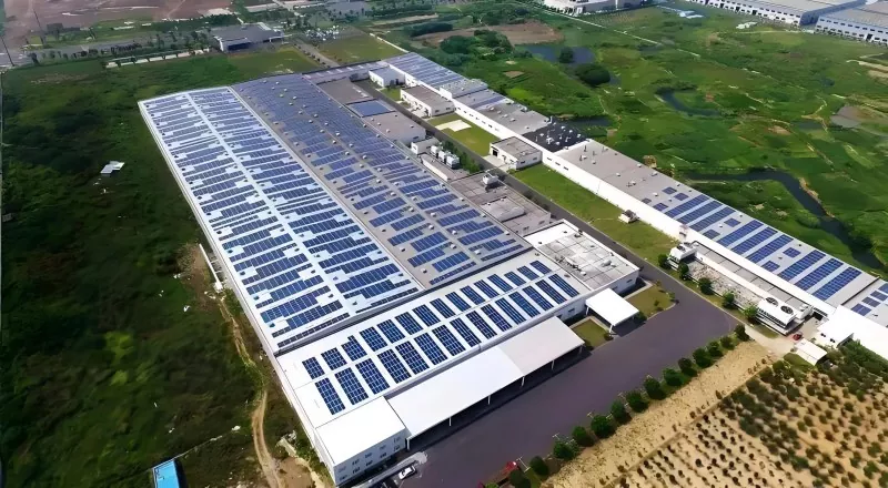 Konstruksion çeliku i depove të integruara PV Konstruksion çeliku i depove të integruara PV
