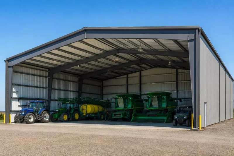 Steel Structure Agricultural Machinery Warehouse