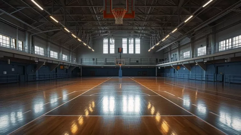 Konstruksion çeliku i Arenës së Brendshme të Basketbollit Konstruksion çeliku i Arenës së Brendshme të Basketbollit