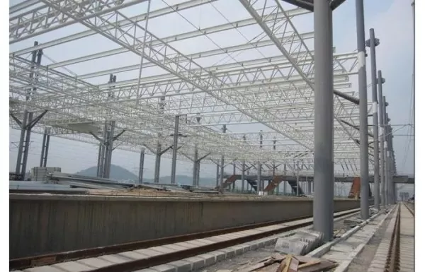 Pipe Truss Stations Konstruksion çeliku