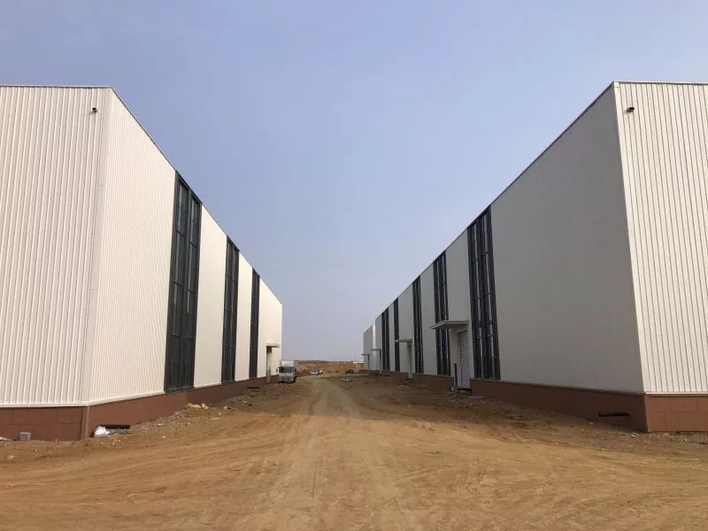 Depot e Strukturës së Portalit të Çelikut Depot e Strukturës së Portalit të Çelikut