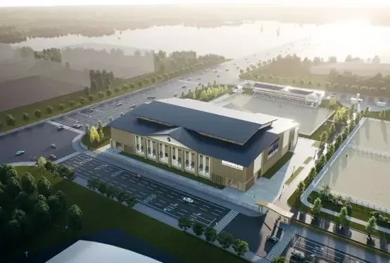 Struktura e çelikut Arena e Kuajve Struktura e çelikut Arena e Kuajve