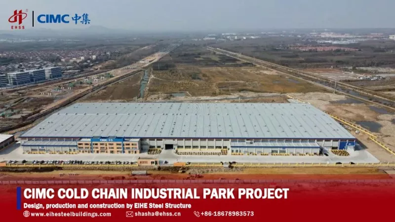 Ndërtimi i punishtes industriale të çelikut me dy kate
